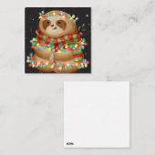 Weihnachtsfeierkarte Mitteilungskarte (Vorne/Hinten)