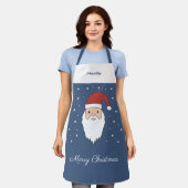 Weihnachtsfeierliche Schürze (Getragen)