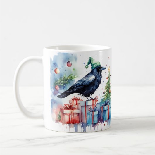 Weihnachtsfeierliche Tasse (Links)