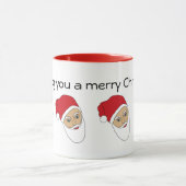 Weihnachtsfeierliche Tasse (Zentrum)