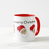 Weihnachtsfeierliche Tasse (VorderseiteRechts)