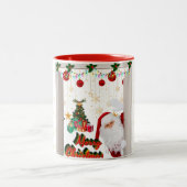 Weihnachtsfeierliche Tasse (Mittel)