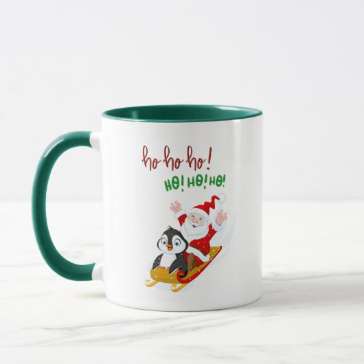 Weihnachtsfeierliche Tasse (Links)