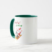 Weihnachtsfeierliche Tasse (Vorderseite Links)