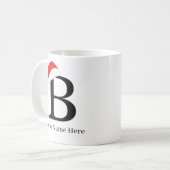 Weihnachtsfeierliche Tasse "B" (Vorderseite Links)