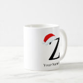 Weihnachtsfeierliche Tasse "Z" (VorderseiteRechts)