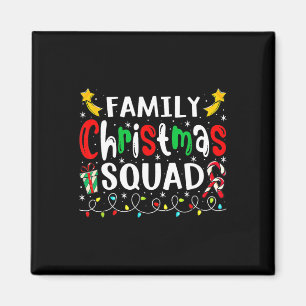 Weihnachtsfeierliche Weihnachtsmannmütze Crew Spaß Magnet