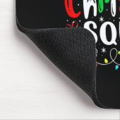 Weihnachtsfeierliche Weihnachtsmannmütze Crew Spaß Mousepad (Ecke)