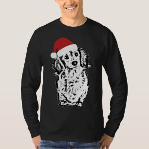 Weihnachtsfeierliche Weihnachtsmannmütze der Dacke T-Shirt