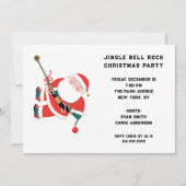 Weihnachtsfeierlichkeiten auf Hip Hop Einladungen (Vorderseite)