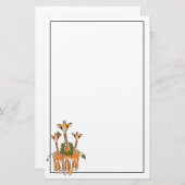 Weihnachtsfeierlichkeiten Briefpapier (Vorne/Hinten)