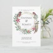 Weihnachtsfeierlichkeiten Einladung (Stehend Vorderseite)