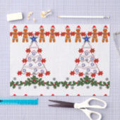 Weihnachtsfeierlichkeiten Seidenpapier (Handwerk)