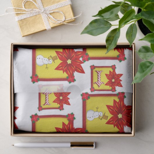 Weihnachtsfeierlichkeiten Seidenpapier (Geschenk)