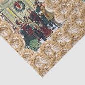 Weihnachtsfeierlichkeiten Seidenpapier (Ausschnitt)