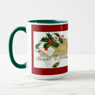 Weihnachtsfeierlichkeiten Tasse
