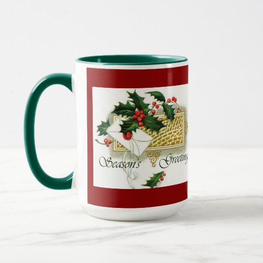Weihnachtsfeierlichkeiten Tasse (Links)