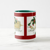 Weihnachtsfeierlichkeiten Tasse (Zentrum)