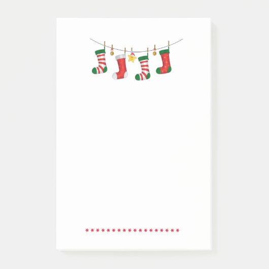 Weihnachtsfeiern 2020 post-it klebezettel (Vorderseite)