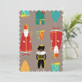 Weihnachtsfeiern Einladung (Stehend Vorderseite)