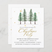 Weihnachtsfeiern & Feiertage Einladung (Vorne/Hinten)