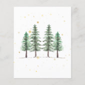 Weihnachtsfeiern & Feiertage Einladung (Rückseite)