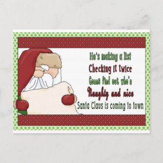 Weihnachtsfeiern Feiertagspostkarte