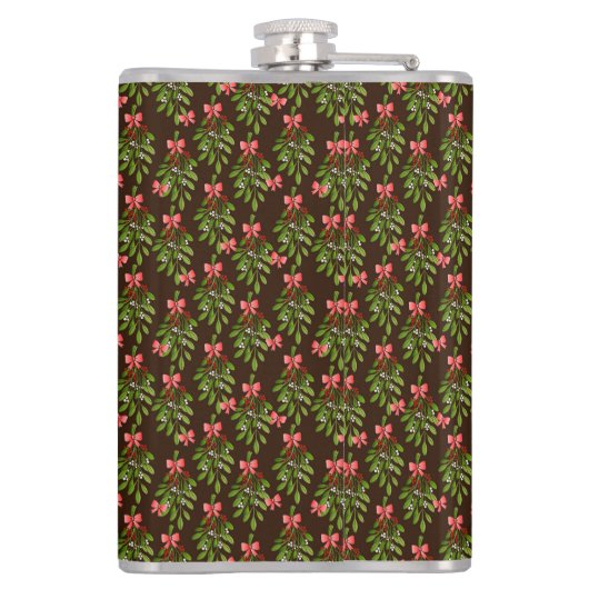 Weihnachtsfeiern - Flasche Flachmann (Rückseite)