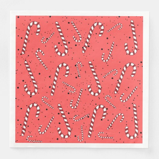 Weihnachtsfeiern für Kinder und Familienfeiern Serviette (Vorderseite)