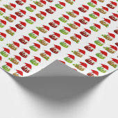Weihnachtsfeiern Geschenkpapier (Ecke)