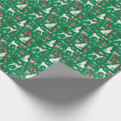 Weihnachtsfeiern Geschenkpapier (Ecke)