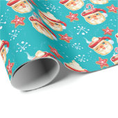 Weihnachtsfeiern + Kekse Weihnachtsgeschenke Wrapp Geschenkpapier (Rolleneckpunkt)