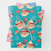 Weihnachtsfeiern + Kekse Weihnachtsgeschenke Wrapp Geschenkpapier Set (Beispiel)