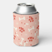 Weihnachtsfeiern & Knochen Weihnachtsmuster Dosenkühler (Kanne Rückseite)
