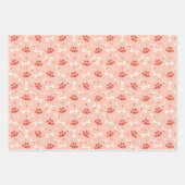 Weihnachtsfeiern & Knochen Weihnachtsmuster Geschenkpapier Set (Vorderseite 2)