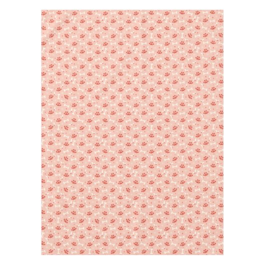 Weihnachtsfeiern & Knochen Weihnachtsmuster Tischdecke (Vorderseite)