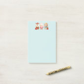 Weihnachtsfeiern - Rentiere, Bären und Kaninchen Post-it Klebezettel (Auf Schreibtisch)