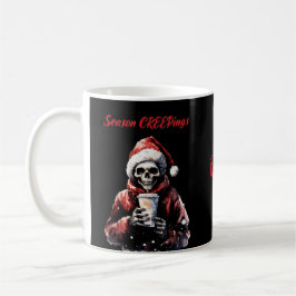 Weihnachtsfeiern Skelett Kaffeetasse