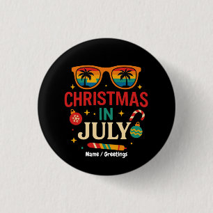 Weihnachtsfeiern Weihnachten im Juli Button