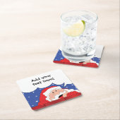 Weihnachtsfeiern Weihnachten Weihnachten Rechteckiger Pappuntersetzer (Vor Ort)