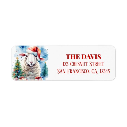 Weihnachtsfeierschaf (Vorne)