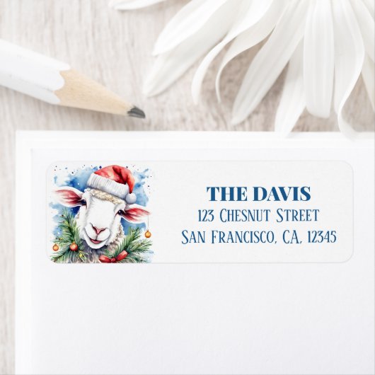 Weihnachtsfeierschaf (Insitu)