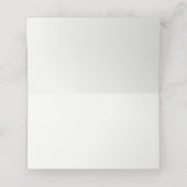 Weihnachtsfeiertag #1 Escort Card Platzkarte (Innenseite Aufgefaltet)