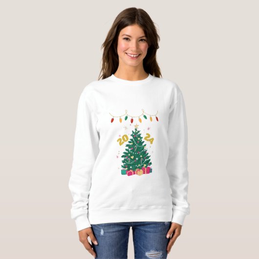 Weihnachtsfeiertag 2024 sweatshirt (Vorne ganz)