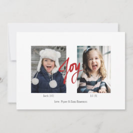 Weihnachtsfeiertag 2 Foto - Flat Card Feiertagskarte