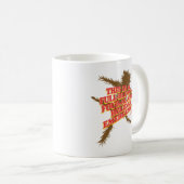 Weihnachtsfeiertag | 4-Alarmanlage Kaffeetasse (VorderseiteRechts)