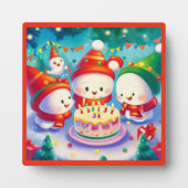 Weihnachtsfeiertag 6 fotoplatte (Vorderseite)