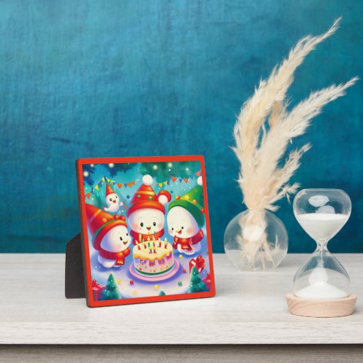 Weihnachtsfeiertag 6 fotoplatte (InSitu)