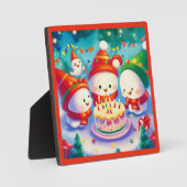 Weihnachtsfeiertag 6 fotoplatte (Vorderseite)