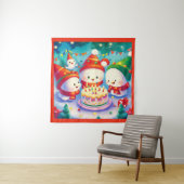 Weihnachtsfeiertag 6 wandteppich (Beispiel)
